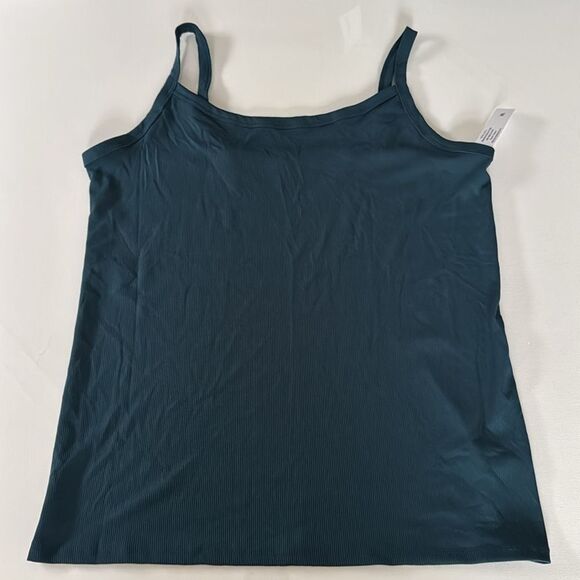 Ribbed Cami Womens 3XL Lot Of 2 Red Blue - Picture 2 of 3